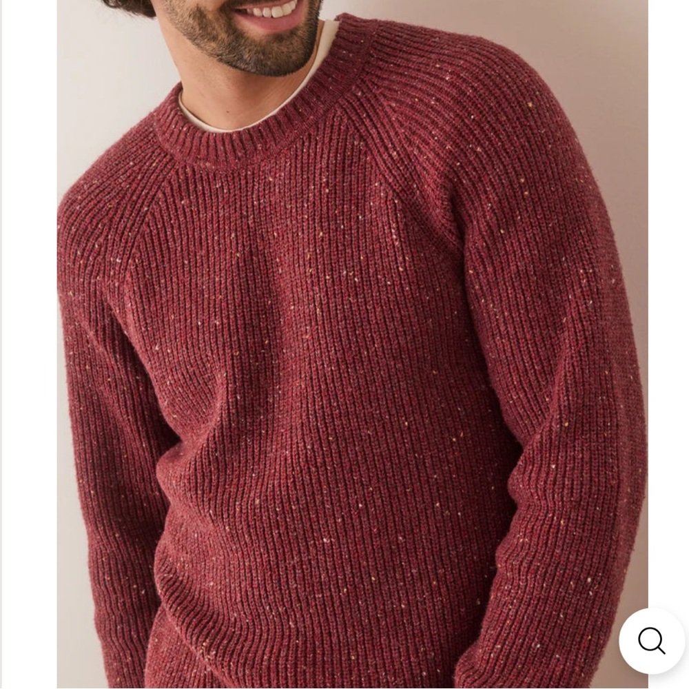 MARINE LAYER NWOT Inverness Crew Sweater